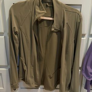 Womens lululemon green jacket